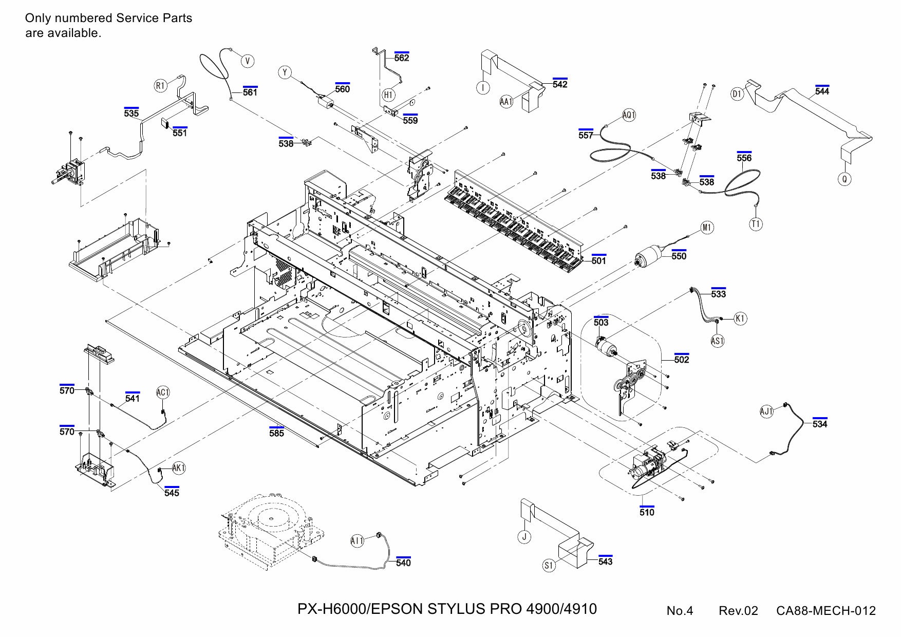 EPSON StylusPro 4900 4910 Parts Manual-6